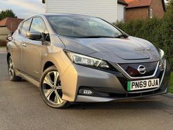 Grey Used 2019 Nissan Leaf Tekna Hatchback | £7,800 (Fair price)
