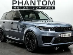 Blue Used 2018 Land Rover Range Rover Sport Autobiography Dynamic SUV | £29,490 (A bit pricey)