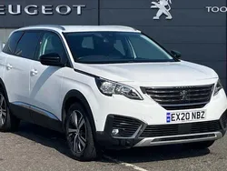 White Used 2020 Peugeot 5008 Allure MPV | £18,495 (Good price)