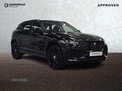 Black Used 2020 Jaguar F-Pace Chequered Flag SUV | £21,895 (Fair price)