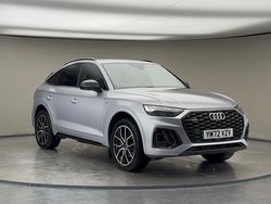 Floret silver Used 2023 Audi Q5 Sportback Design SUV | £38,650 (Good price)