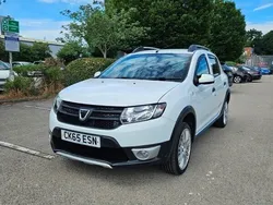White Used 2015 Dacia Sandero Stepway Ambiance Hatchback | £4,995 (Fair price)