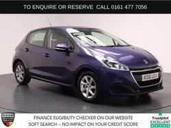 Blue Used 2016 Peugeot 208 Active Hatchback | £4,990 (Fair price)