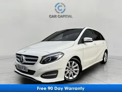 White Used 2016 Mercedes B180 MPV | £11,450 (Fair price)
