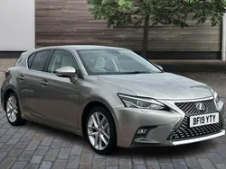 Silver Used 2019 Lexus CT200h Hatchback | £17,990 (A bit pricey)