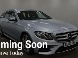 Silver Used 2017 Mercedes E220 AMG line Estate | £14,899 (Fair price)