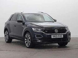 Black Used 2021 VW T-Roc R-line SUV | £21,480 (Fair price)