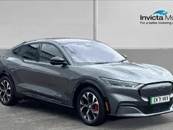 Grey Used 2021 Ford Mustang Mach-E Extended Range SUV | £23,300 (Fair price)