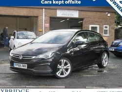 Black Used 2018 Vauxhall Astra SRi Hatchback | £6,495 (Fair price)
