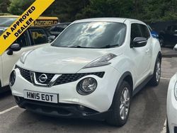 White Used 2015 Nissan Juke Acenta Premium SUV | £5,995 (A bit pricey)