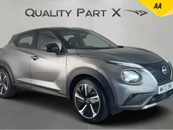 Grey Used 2022 Nissan Juke Tekna+ SUV | £17,500 (Fair price)