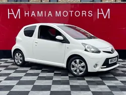 White Used 2013 Toyota Aygo Hatchback | £3,750 (Fair price)