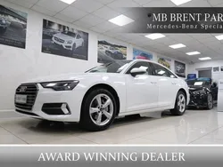 White Used 2022 Audi A6 Sport Sedan | £20,750