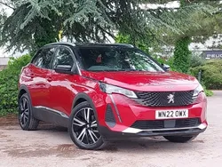 Red Used 2022 Peugeot 3008 Premium SUV | £19,698 (A bit pricey)