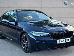 Blue Used 2021 BMW 530e M Sport Sedan | £26,795 (A bit pricey)