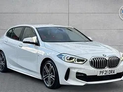 White Used 2021 BMW 118 M Sport Hatchback | £19,611 (Fair price)