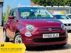 Black Used 2015 Fiat 500 S Hatchback | £5,995 (Good price)