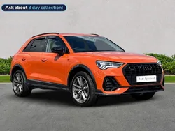 Orange Used 2021 Audi Q3 Black Edition SUV | £27,808 (Good price)