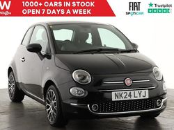 Black Used 2024 Fiat 500 Hatchback | £14,399