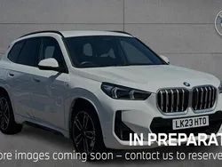 White Used 2023 BMW X1 M Sport SUV | £35,933 (Fair price)