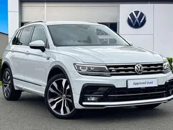 White Used 2020 VW Tiguan R-line SUV | £22,480 (Fair price)