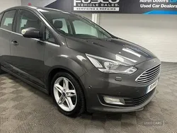 Grey Used 2017 Ford C-MAX Titanium X MPV | £6,995 (Fair price)