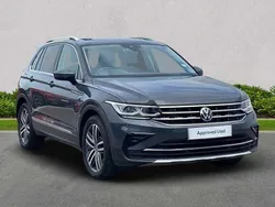 Grey Used 2021 VW Tiguan Elegance SUV | £20,953 (Fair price)