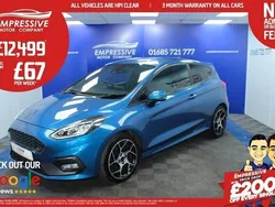 Blue Used 2019 Ford Fiesta ST Hatchback | £12,499 (Fair price)