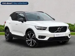 White Used 2020 Volvo XC40 R-Design Pro SUV | £24,395 (Fair price)
