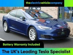 Blue Used 2017 Tesla Model S Hatchback | £15,995 (Fair price)