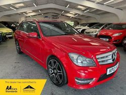 Red Used 2013 Mercedes C250 AMG Estate | £6,200 (Fair price)