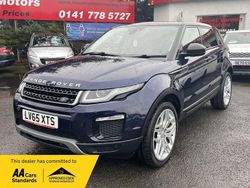 Blue Used 2015 Land Rover Range Rover evoque SE SUV | £9,995 (Fair price)