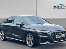 Grey Used 2022 Audi A3 S-Line Sedan | £20,945 (Good price)