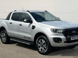 Silver Used 2022 Ford Ranger Wildtrack Pickup | £19,885 (Good price)
