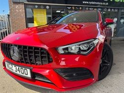 Red Used 2019 Mercedes CLA200 AMG line Coupe | £20,499 (Fair price)