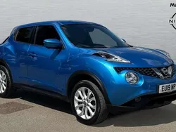 Blue Used 2019 Nissan Juke Tekna SUV | £9,504 (Fair price)