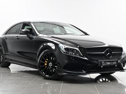 Black Used 2016 Mercedes CLS220 AMG line Coupe | £14,995 (Fair price)