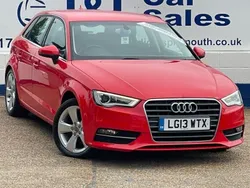 Red Used 2013 Audi A3 Sportback Sport Hatchback | £7,995 (A bit pricey)