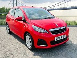 Red Used 2016 Peugeot 108 Active Hatchback | £4,490 (Fair price)