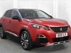 Red Used 2019 Peugeot 3008 GT-line SUV | £12,798 (Fair price)