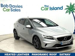 Silver Used 2017 Volvo V40 R-Design Pro Estate | £12,850 (Fair price)