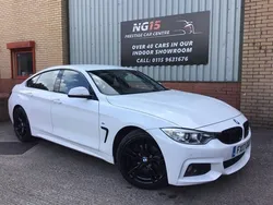 White Used 2017 BMW 418 Gran Coupé M Sport Coupe | £12,990