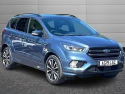 Chrome blue Used 2019 Ford Kuga ST-Line SUV | £13,150 (Fair price)
