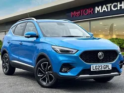 Blue Used 2023 MG ZS Exclusive Sedan | £16,290 (Fair price)