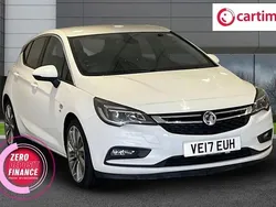 White Used 2017 Vauxhall Astra Elite Hatchback | £7,500 (Fair price)