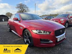 Red Used 2017 Jaguar XE R-Sport Sedan | £7,195 (Fair price)