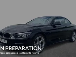 Black Used 2018 BMW 420 M Sport Cabriolet | £16,420 (Fair price)