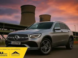 Grey Used 2022 Mercedes GLC220 AMG line Estate | £20,990 (Good price)