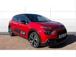 Red Used 2022 Citroën C3 PureTech Hatchback | £11,307 (Fair price)