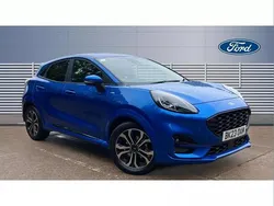 Blue Used 2023 Ford Puma ST-Line SUV | £17,379 (Fair price)
